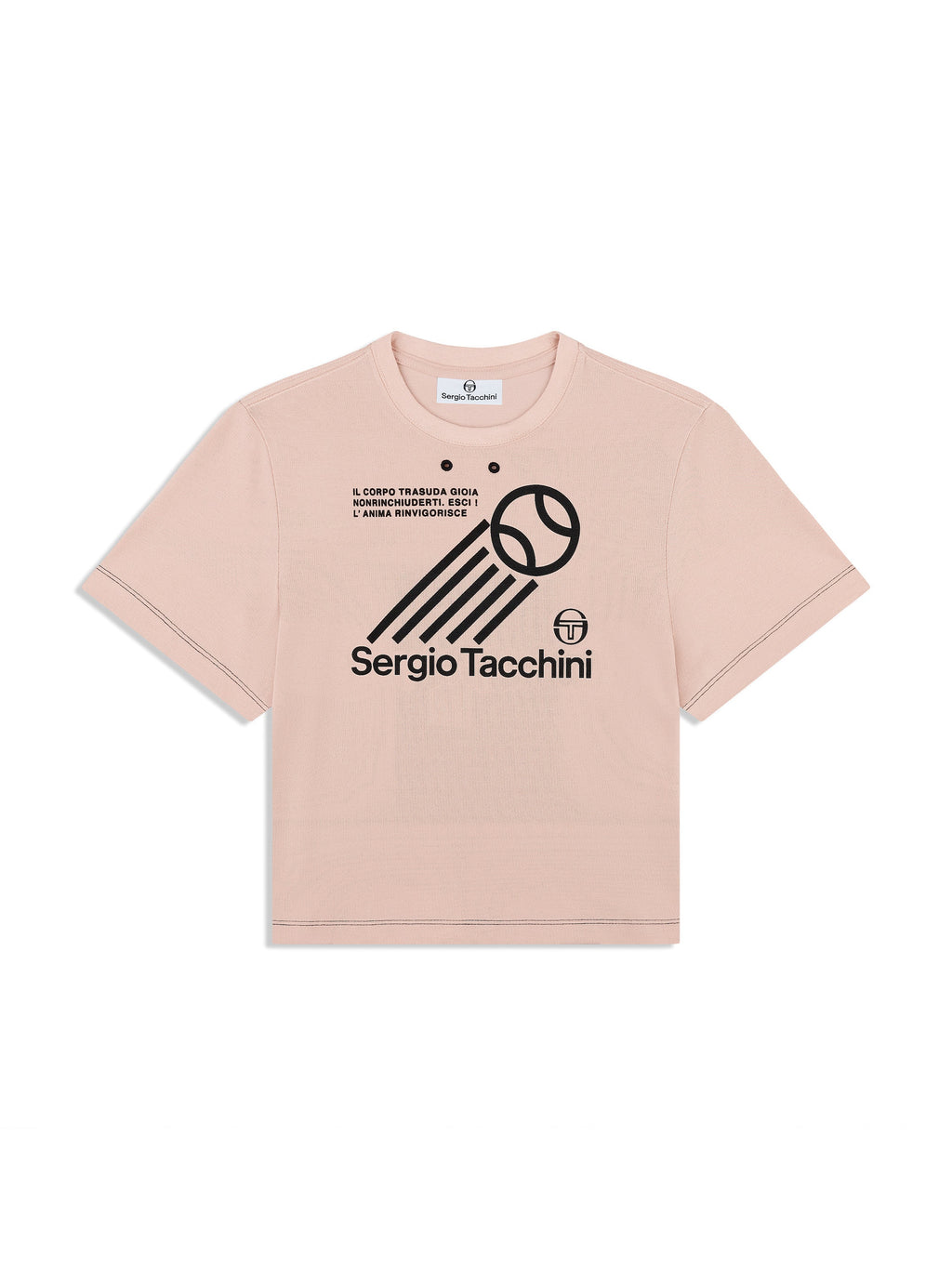 Nera Boxy Tee- Evening Sand