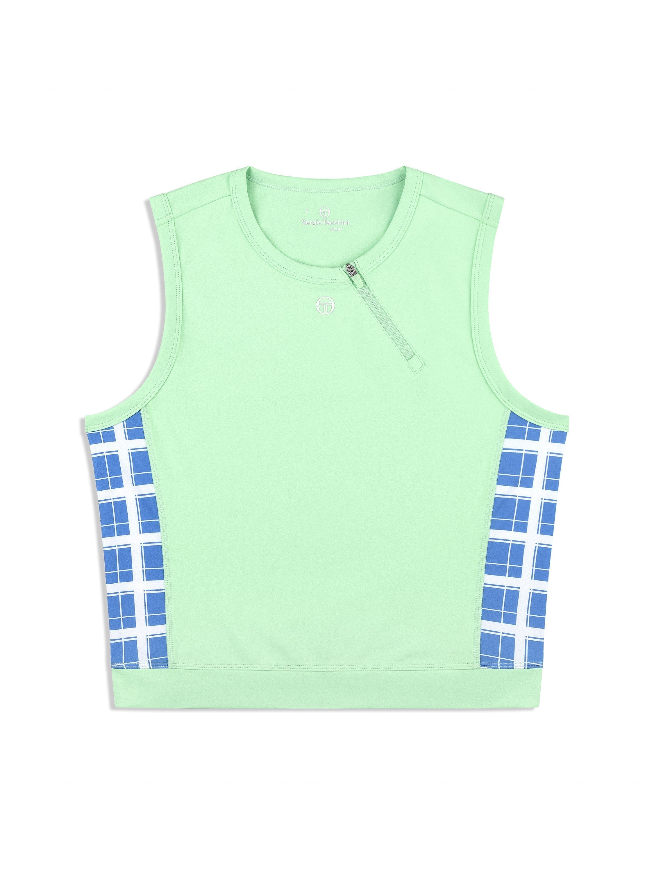 Lara Cropped Top- Green Ash