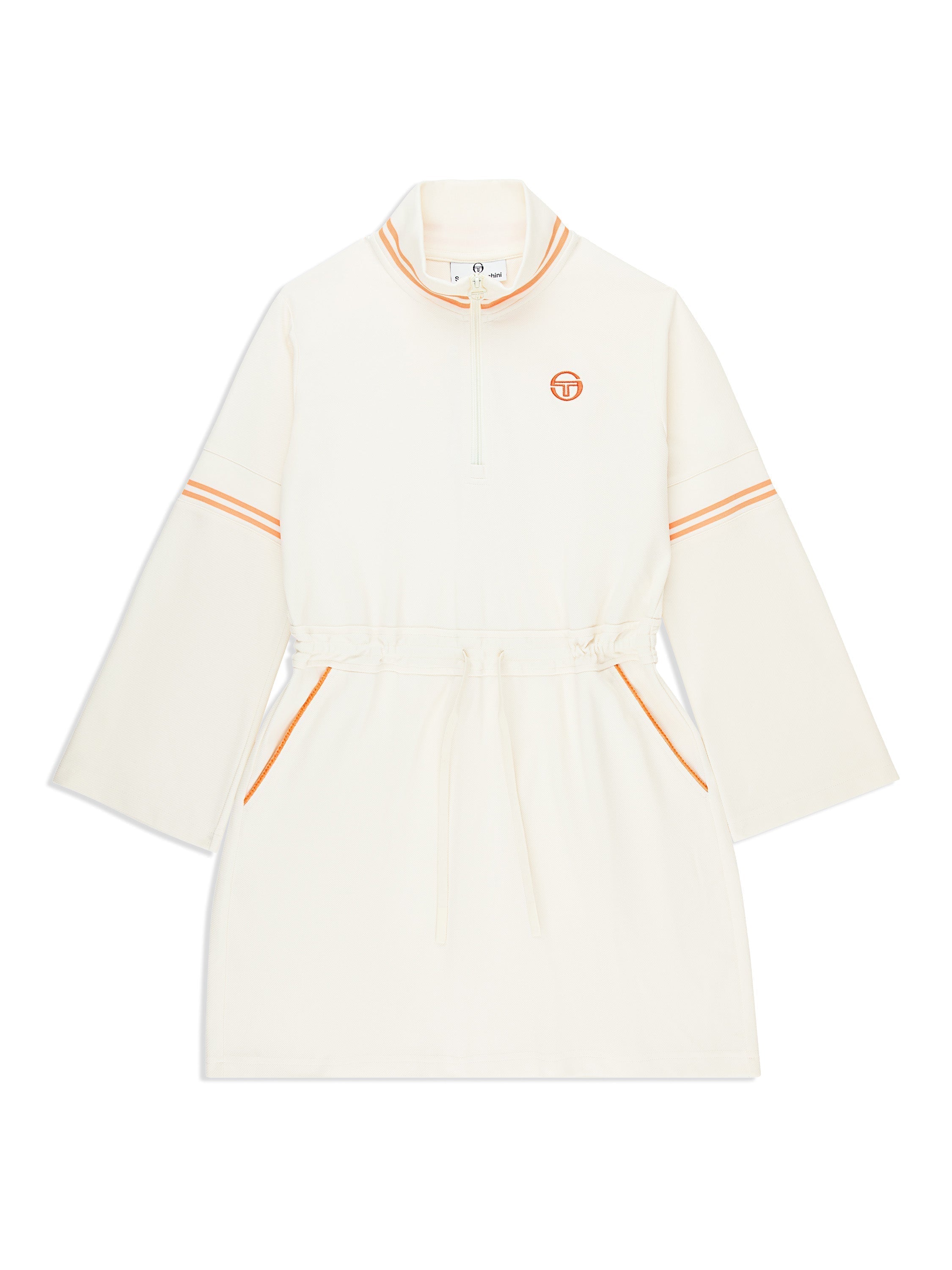 Pavia Twill Dress- Gardenia