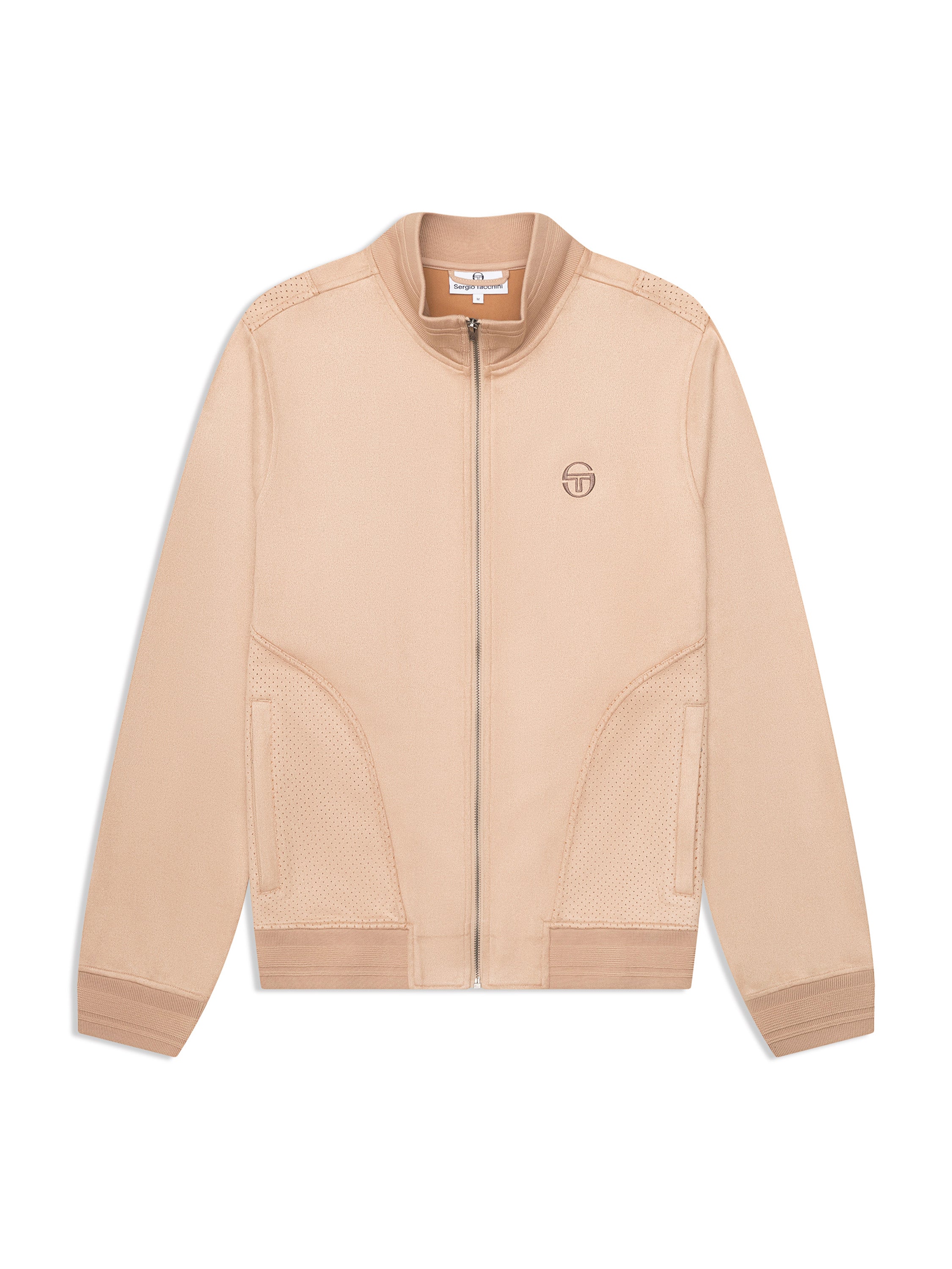 Camoscio Track Jacket- Humus
